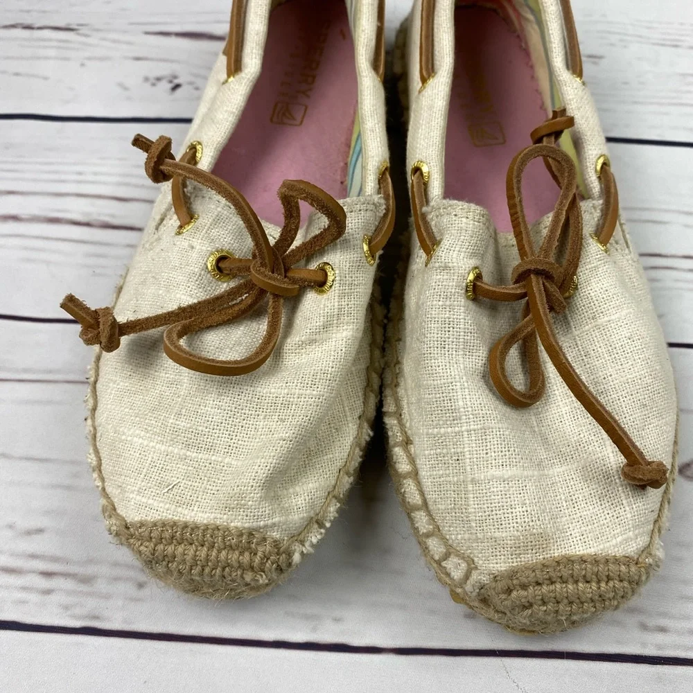 Sperry‎ Tan Espadrilles